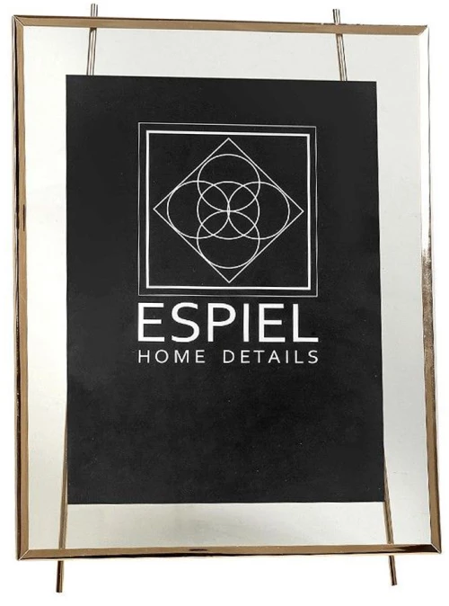 Κορνίζα Μεταλλική Χρυσή 20x25cm Espiel FAM503