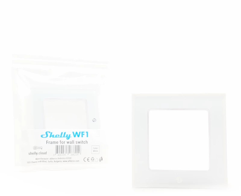 Πλαίσιο Μονό Shelly WF1.01 Λευκό