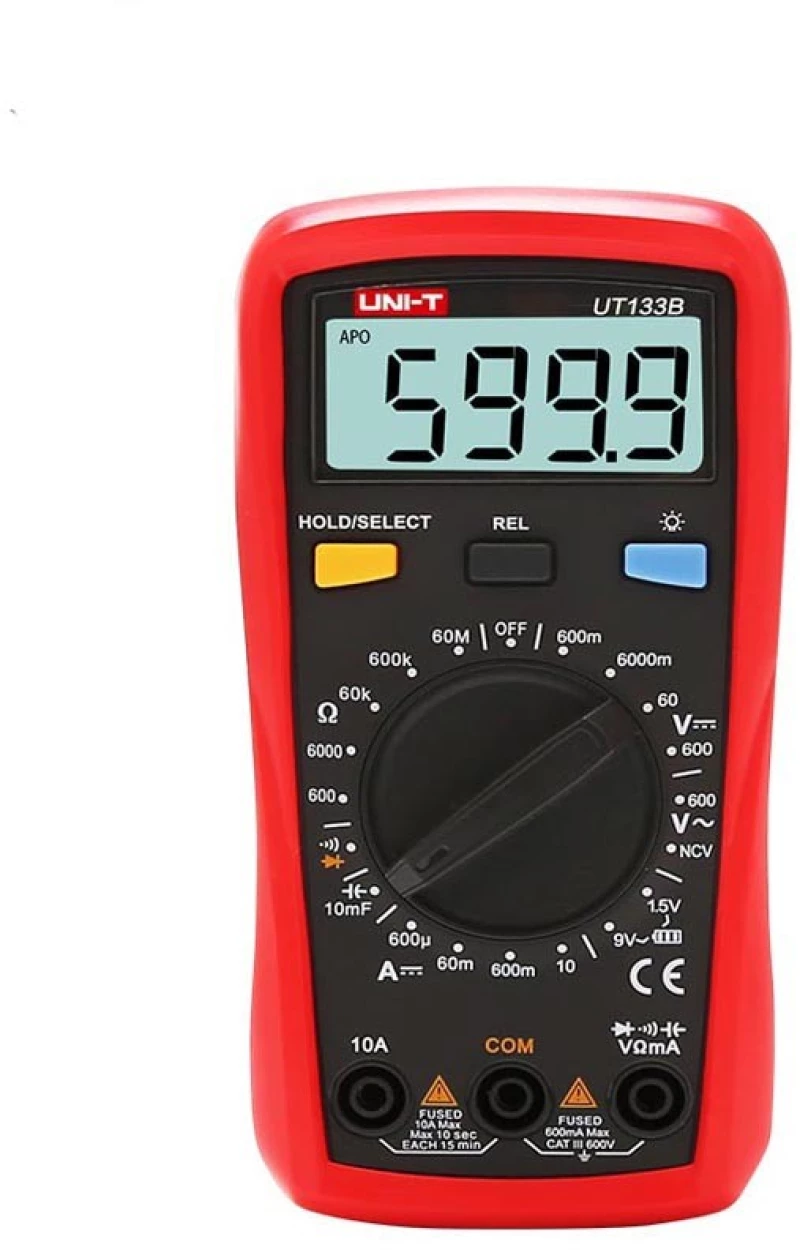 Uni-T Ψηφιακό Πολύμετρο 600v - UT133B