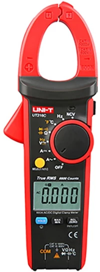 Uni-T Πολύμετρο & Αμπεροτσιμπίδα True RMS - UT216C