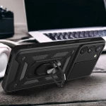 Hybrid Armor Camshield case θήκη για Samsung Galaxy A14 armored case with camera cover black*