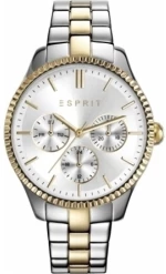 ESPRIT Γυναικείο Ρολόι Με Μπρασελέ Και Ασημί Καντράν ES108942004