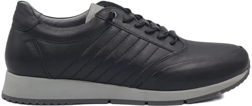 Δερμάτινα Ανατομικά Sneaker - 322 - Μαύρο