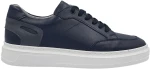 Casual Δερμάτινα Sneakers - 360 - Μπλέ
