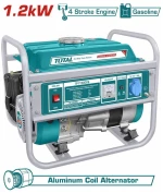 TOTAL Γεννήτρια βενζίνης 1.200W (TP1150026)
