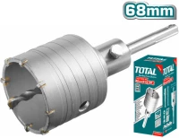 TOTAL Διαμαντοκορώνα μπετού SDS - PLUS 68mm (TAC430681)