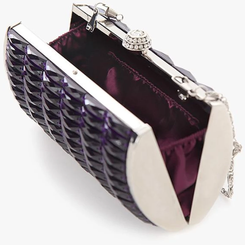 Τσάντα Βραδινή (623-1021-purple)