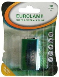 ΑΛΚΑΛΙΚΗ ΜΠΑΤΑΡΙΑ 9V 6LR61 EUROLAMP