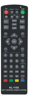 Πολυτηλεχειριστήριο αποκωδικοποιητών DVB-T/DVB-S KL-1155