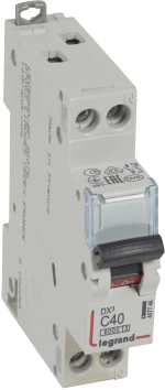 DX3 ΑΥΤΟΜΑΤΗ ΑΣΦΑΛΕΙΑ 6kA 1P+NR C40 1ΣΤ - LEGRAND (407746)