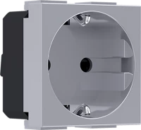 MODYS ΠΡΙΖΑ ΣΟΥΚΟ ΑΣΗΜΙ 2 ΣΤ. 2P+E 16A 250VAC IP20 - ACA (10101312410)
