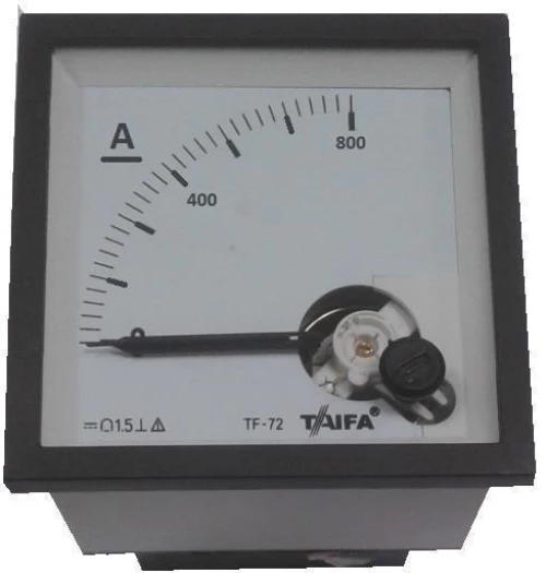ΑΜΠΕΡΟΜΕΤΡΟ ΠΙΝΑΚΑ ΑΝΑΛΟΓΙΚΟ 96x96 600Α DC TS9660