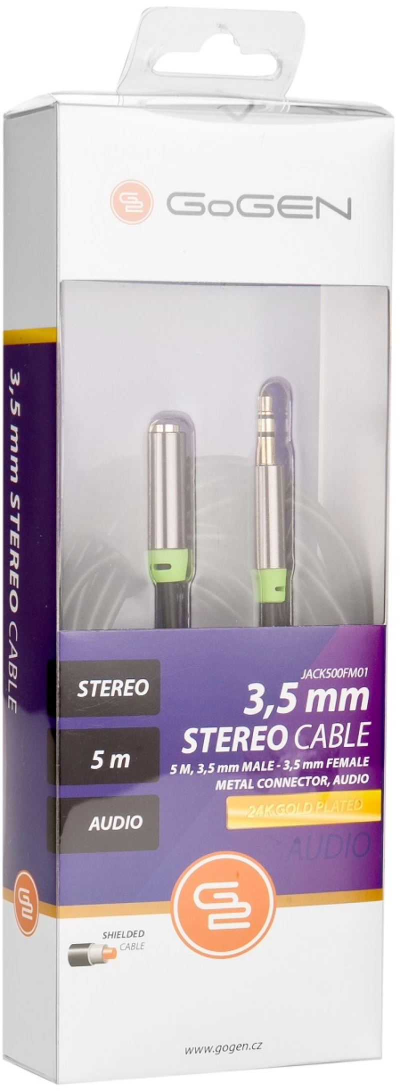 GoGEN JACK500FM01 3,5mm προέκταση 5μ.