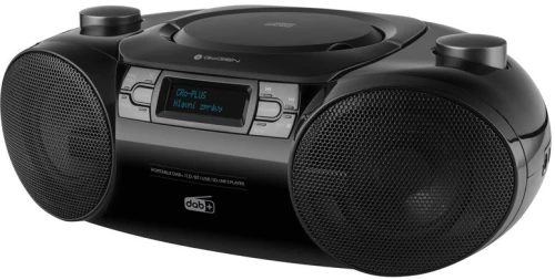 GoGEN CDM390BTDABS Φορητό στερεοφωνικό με  FM/DAB+/Bluetooth/CD , μαύρο / γκρι