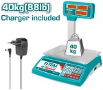 TOTAL ΗΛΕΚΤΡΟΝΙΚΗ ΖΥΓΑΡΙΑ 40Kg (TESA3402)