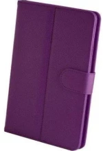Universal Δερματίνη PU Αναδιπλούμενη Θήκη για 8"-9” Tablet (Μωβ) (OEM)