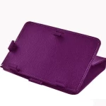 Universal Δερματίνη PU Αναδιπλούμενη Θήκη για 8"-9” Tablet (Μωβ) (OEM)