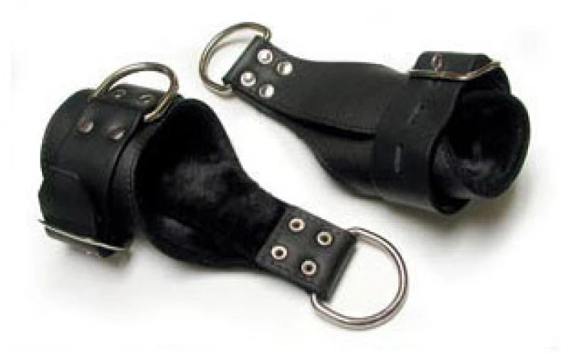 BDSM Ειδικές δερμάτινες χειροπέδες για κρέμασμα από ψηλά