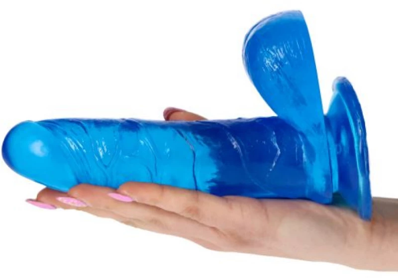 Toyz4lovers Real Rapture Natural Living Earth Jelly 16.5cm Blue
