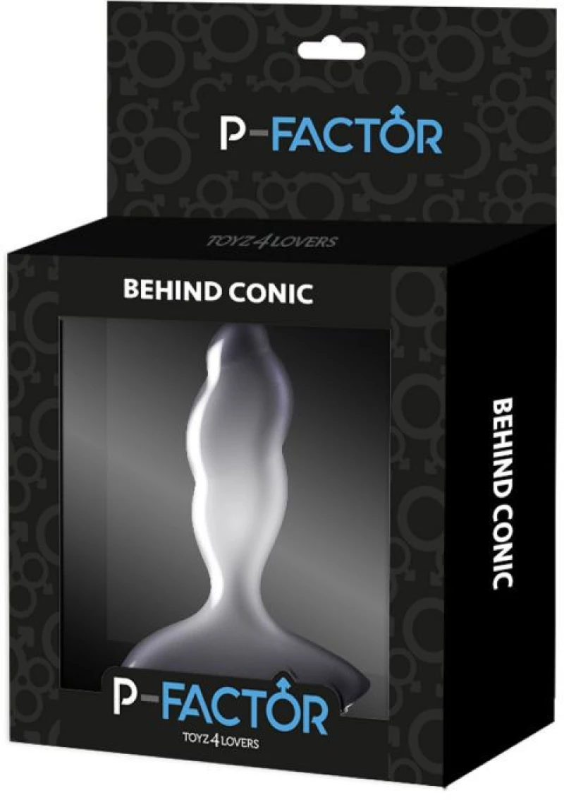 Behind conic anal vibrator