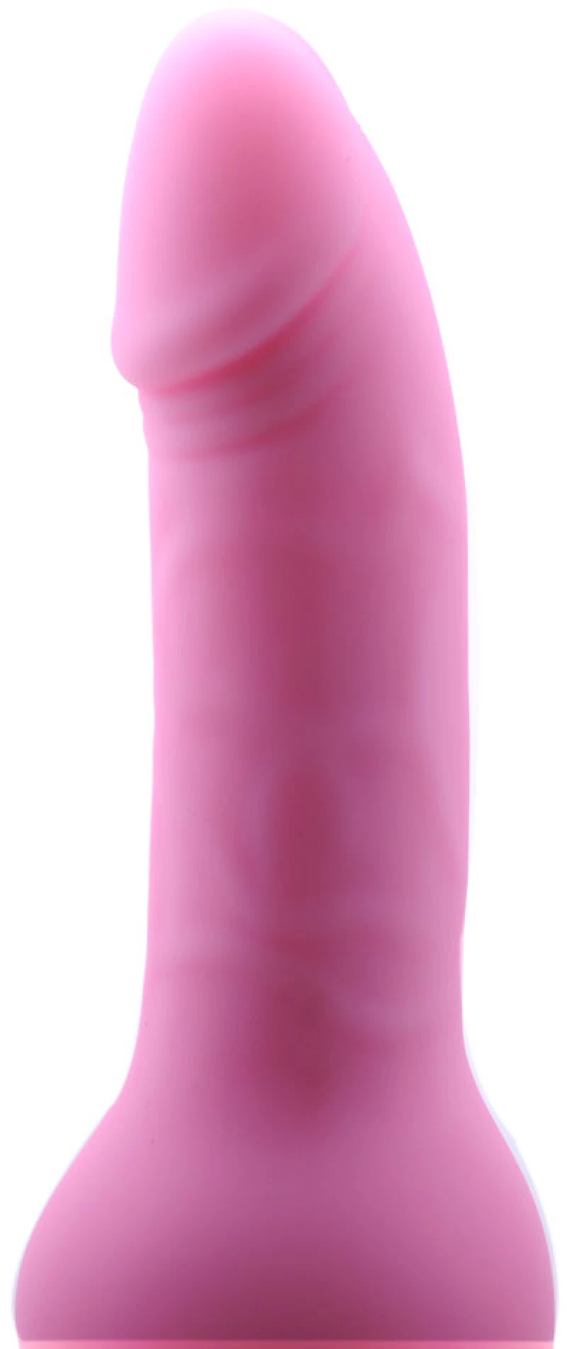10-Speed Pink Silicone Realistic Dildo Vibrator