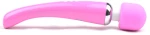 Pink Color 20-Mode Whisper Quiet Wand Massager (USB Recharging)
