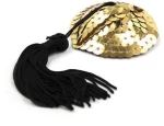 Nipples tassels gold
