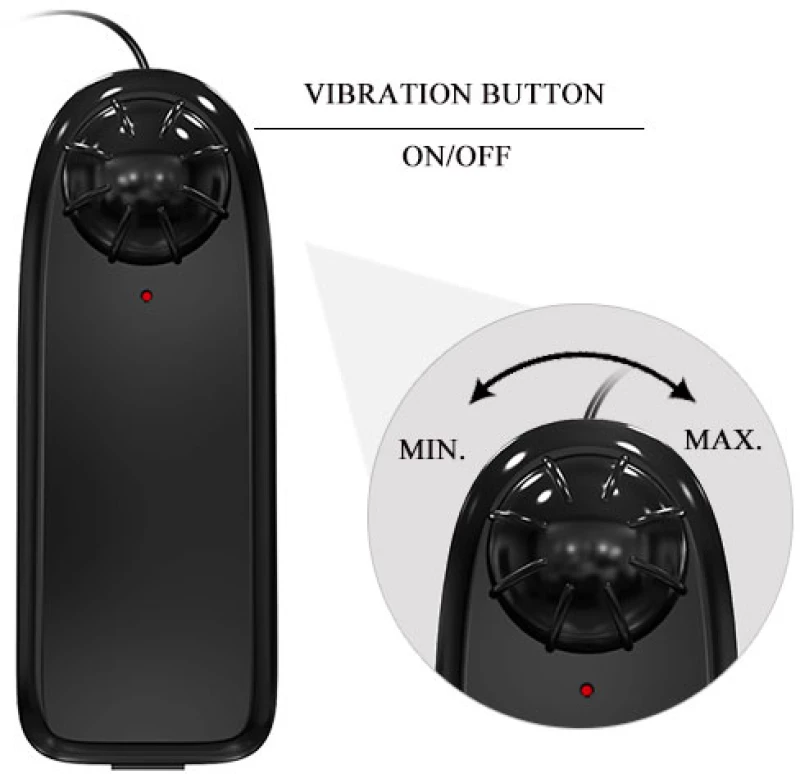 Vibrating Hollow Strap-on - Multispeed