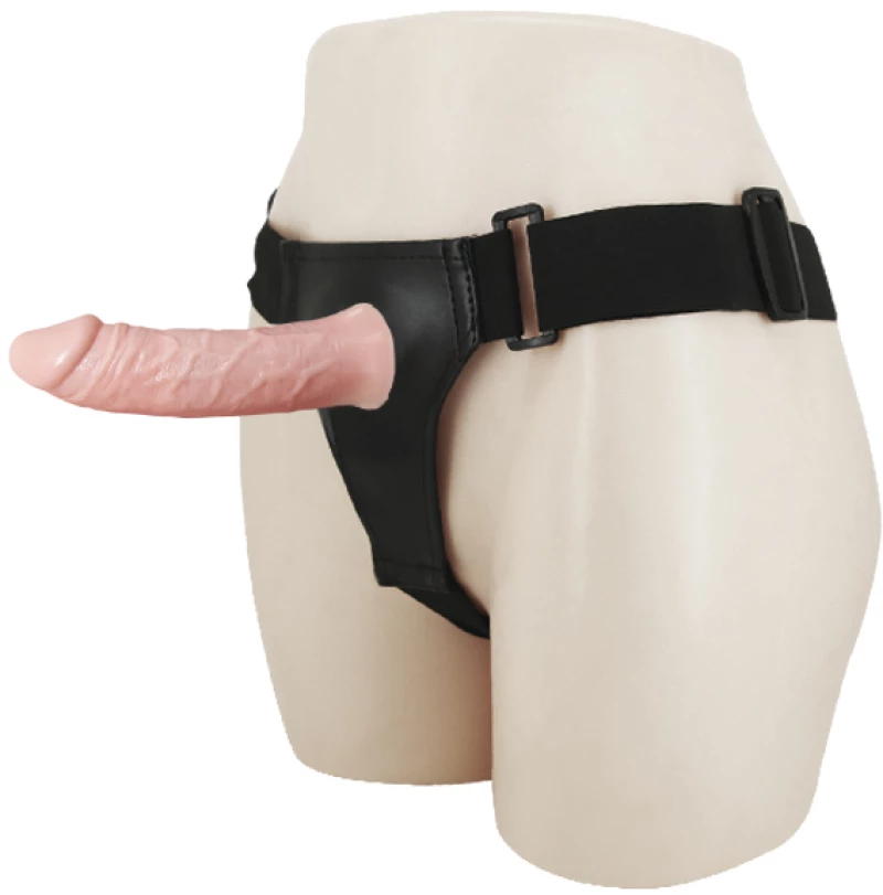 Vibrating Hollow Strap-on - Multispeed