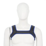Naughty Toys Neoprene Harness Blue