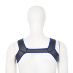 Naughty Toys Neoprene Harness Blue