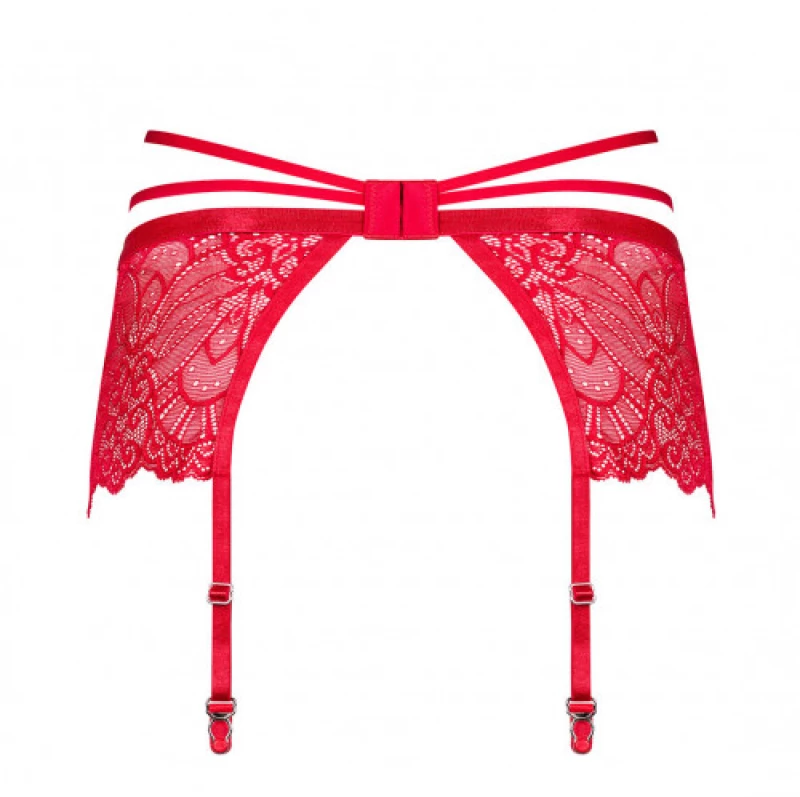 Obsessive Loventy Garter Belt Red