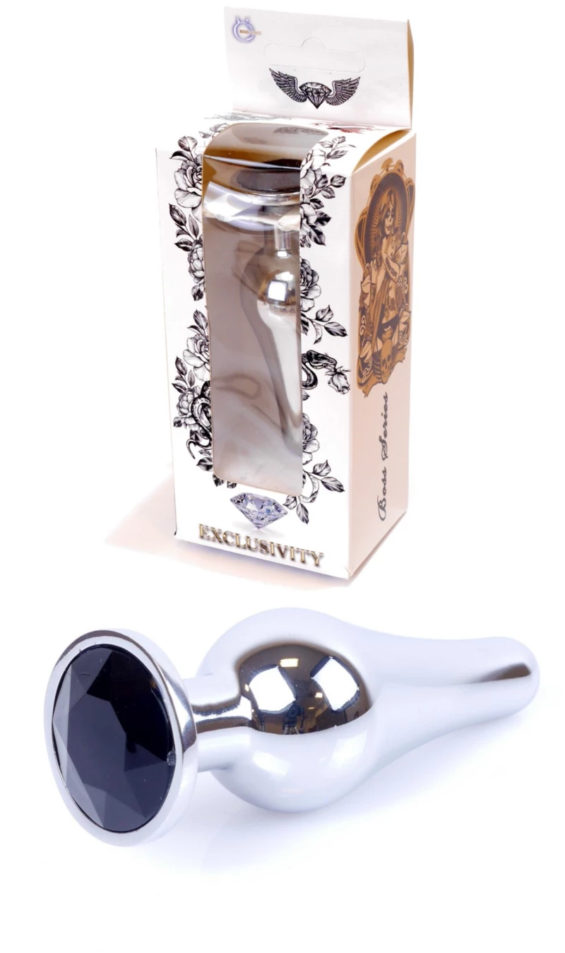Silver Plug Blk
