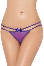 Sexy Purple Double Straps Panty