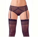 Bondage Black Briefs with Suspenders
