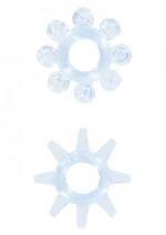 POWER STRETCHY RINGS BLUE 2PCS