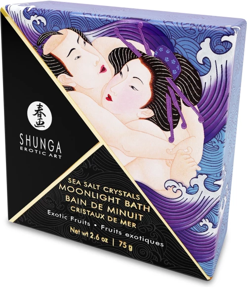 Shunga Erotic Art Sea Salt Crystals Bath Exotic Fruits 75gr