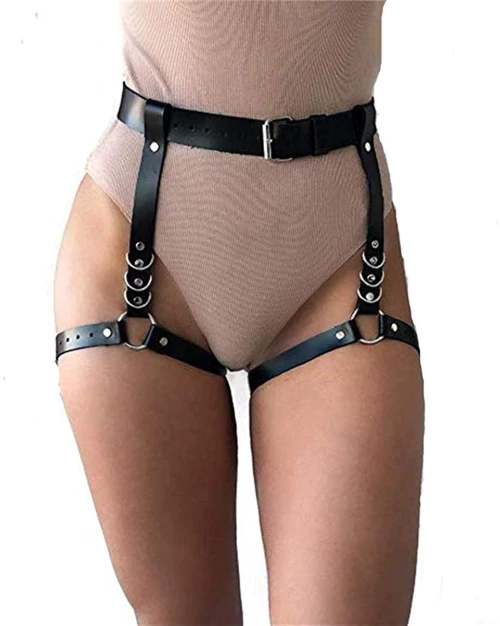 BDSM Δερμάτινες ζαρτιέρες Fetish