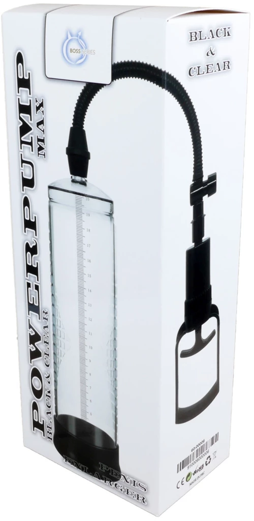 Powerpump MAX - Black&Clear