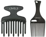 L3vel3 Σετ Pick Comb 2τμχ