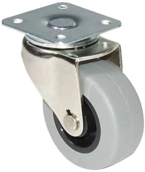 Ρόδα Περιστρεφόμενη Γκρι Φ100mm - 27549