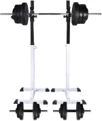 ΟΡΘΟΣΤΑΤΗΣ ΜΠΑΡΑΣ/SQUAT RACK ΜΕ ΣΕΤ ΜΠΑΡΑ ΚΑΙ ΑΛΤΗΡΕΣ 60,5 Κ. 275349