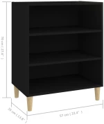 ΡΑΦΙΕΡΑ ΜΑΥΡΗ 57 X 35 X 70 ΕΚ. ΑΠΟ ΜΟΡΙΟΣΑΝΙΔΑ 806050