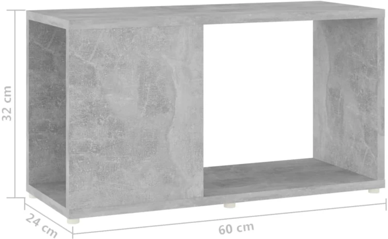 ΈΠΙΠΛΟ ΤΗΛΕΟΡΑΣΗΣ ΓΚΡΙ ΣΚΥΡ. 60 X 24 X 32 ΕΚ. ΑΠΟ ΜΟΡΙΟΣΑΝΙΔΑ 809057