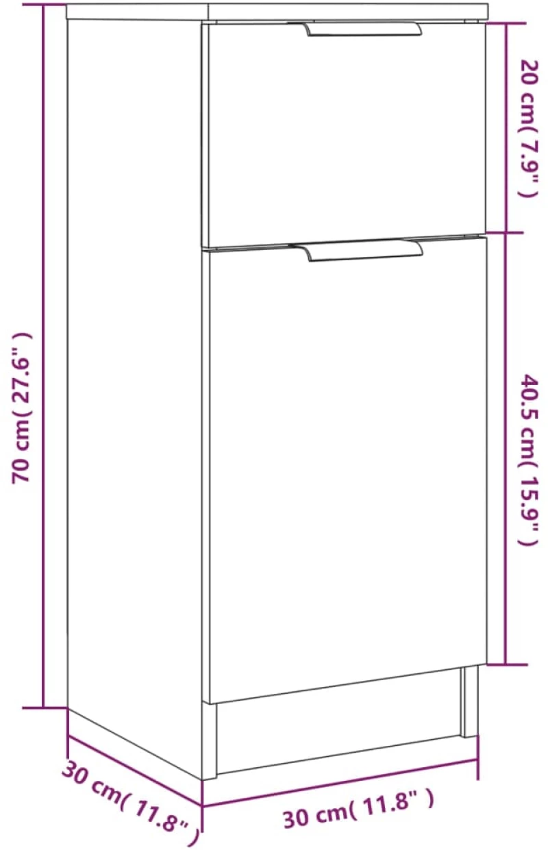 ΝΤΟΥΛΑΠΙ ΚΑΠΝΙΣΤΗ ΔΡΥΣ 30X30X70 ΕΚ. ΑΠΟ ΕΠΕΞΕΡΓΑΣΜΕΝΟ ΞΥΛΟ 817000