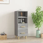 ΝΤΟΥΛΑΠΙ ΓΚΡΙ SONOMA 34,5X34X90 ΕΚ. ΑΠΟ ΕΠΕΞΕΡΓΑΣΜΕΝΟ ΞΥΛΟ 817415