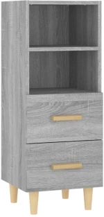 ΝΤΟΥΛΑΠΙ ΓΚΡΙ SONOMA 34,5X34X90 ΕΚ. ΑΠΟ ΕΠΕΞΕΡΓΑΣΜΕΝΟ ΞΥΛΟ 817415
