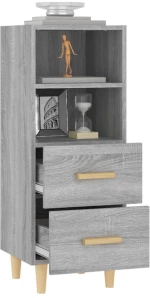 ΝΤΟΥΛΑΠΙ ΓΚΡΙ SONOMA 34,5X34X90 ΕΚ. ΑΠΟ ΕΠΕΞΕΡΓΑΣΜΕΝΟ ΞΥΛΟ 817415