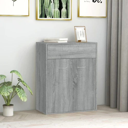 ΝΤΟΥΛΑΠΙ ΓΚΡΙ SONOMA 60X30X75 ΕΚ. ΑΠΟ ΕΠΕΞΕΡΓΑΣΜΕΝΟ ΞΥΛΟ 815376