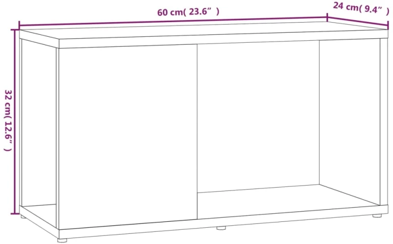 ΈΠΙΠΛΟ ΤΗΛΕΟΡΑΣΗΣ ΚΑΠΝΙΣΤΗ ΔΡΥΣ 60X24X32 ΕΚ. ΕΠΕΞΕΡΓΑΣΜΕΝΟ ΞΥΛΟ 816029
